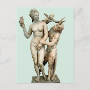 Aphrodite, Pan and Eros Postcard