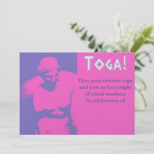 Aphrodite Toga Invitation