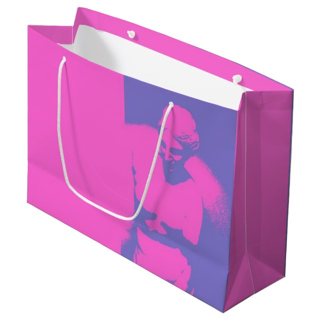Aphrodite Toga Large Gift Bag (Front Angled)