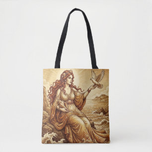 Aphrodite Vintage Mythology Tote Bag