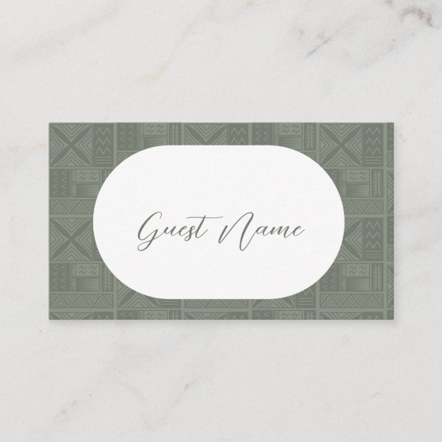 Apia Wedding Placecard (Front)