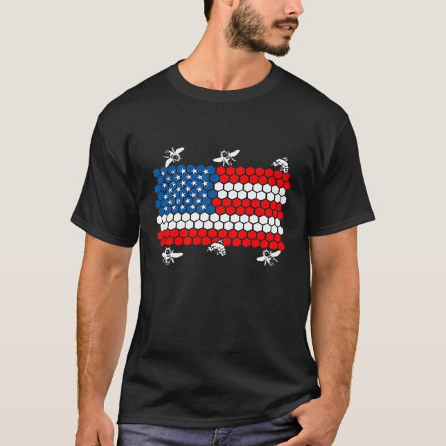 Apiarist Beekeeper Inspiring Bee Apiculture Beekee T-Shirt (Front)