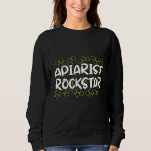 Apiarist Beekeeper Star Bee Apiculture Beekeeping Sweatshirt
