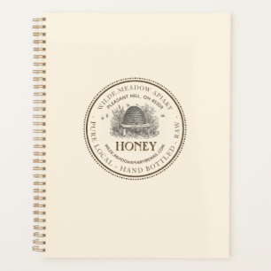 Apiary Business Promotional Honey Planner Skep
