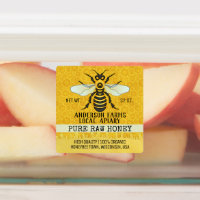 Apiary Honey Jar Bee Farm Honeybee and Honeycomb