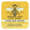 Apiary Honey Jar Labels | Honeybee Honeycomb Bee