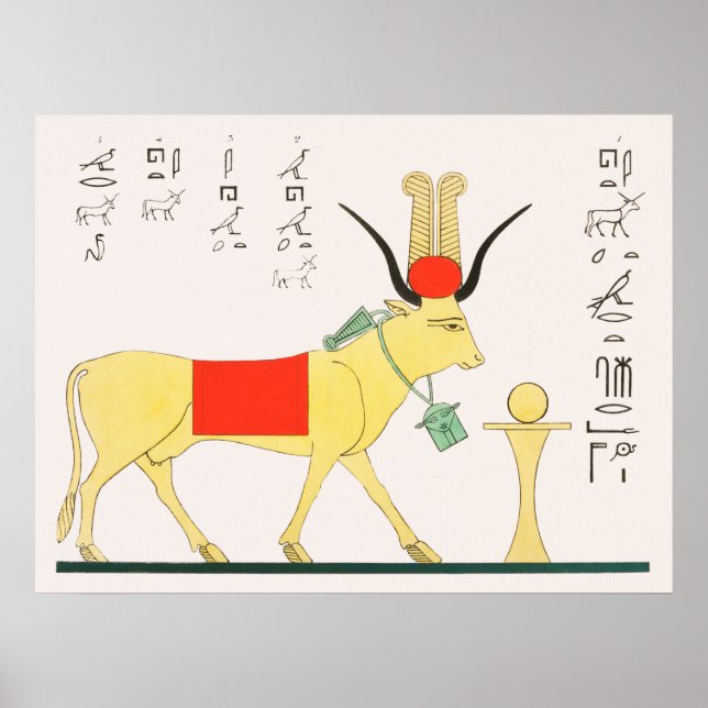 Apis illustration from Pantheon Egyptien (1823-182 Poster (Front)