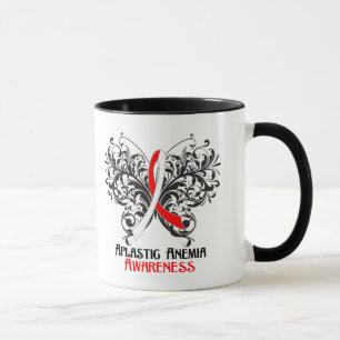 Aplastic Anaemia Awareness Butterfly Mug