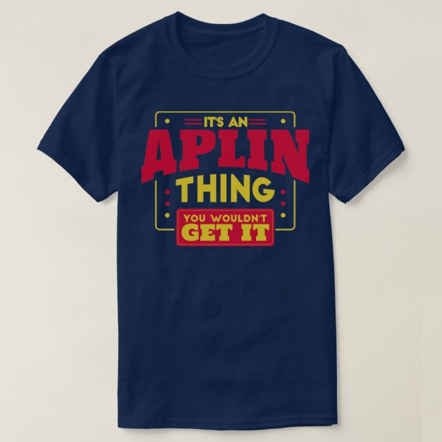 Aplin T-Shirt (Design Front)