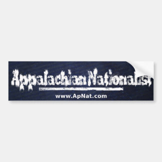 ApNat Bumpersticker Bumper Sticker