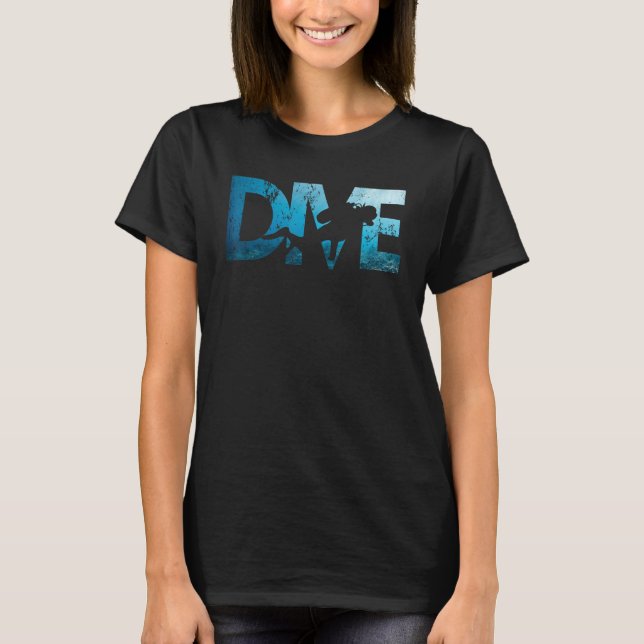 Apnea Diver Freediver Scuba Diver 3 T-Shirt (Front)