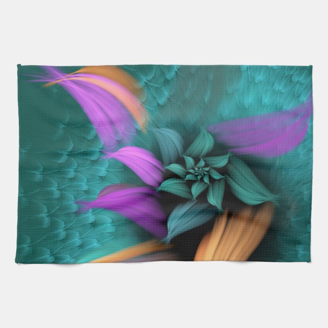 Apo Flower Kitchen Towel 16" x 24" (Horizontal)