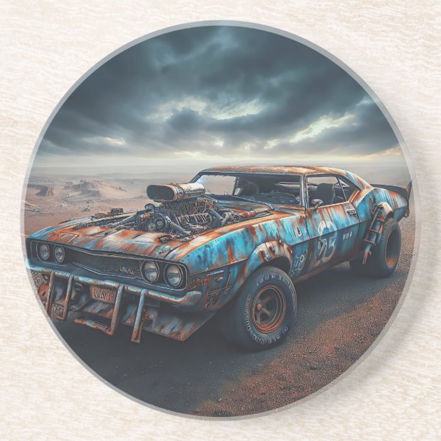 Apocalypse Classic Chevy Camaro  Coaster (Front)
