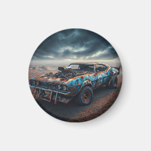 Apocalypse Classic Chevy Camaro Magnet
