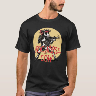 APOCALYPSE COW - warrior cow and parody T-Shirt