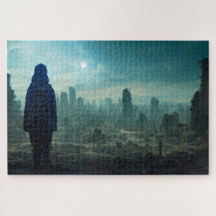Apocalypse Lost Civilisation Future Dystopian Land Jigsaw Puzzle