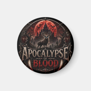 Apocalypse of Blood Horror Magnet