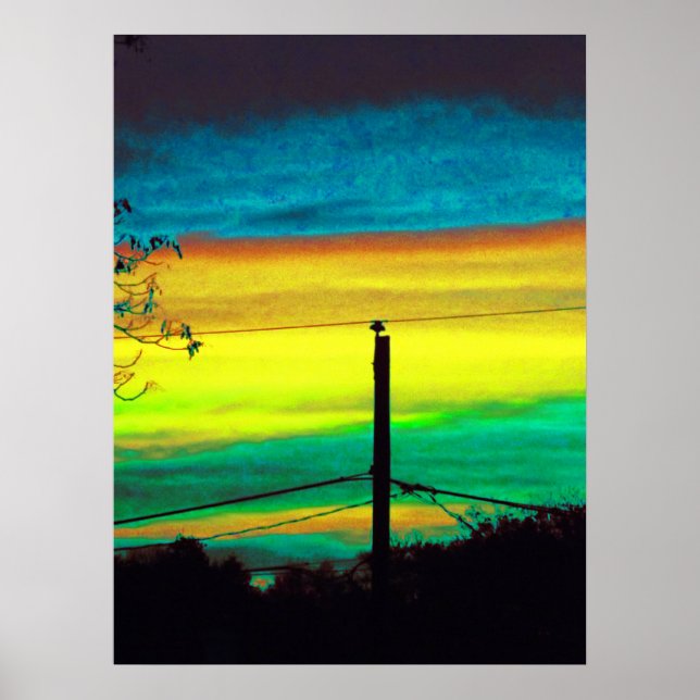 Apocalypse Sunset Poster (Front)