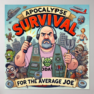 Apocalypse Survival for the Average Guy Poster