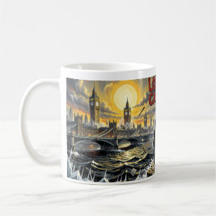 Apocalyptic London Storm Punk Horror Mug