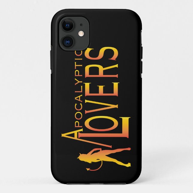 Apocalyptic Lovers iPhone Case (Back)