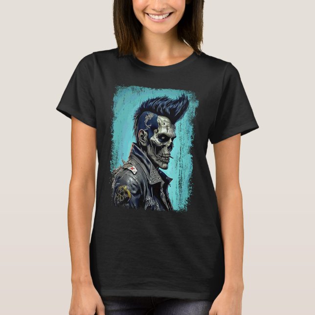 Apocalyptic Rock'n'Roll Zombie T-Shirt (Front)