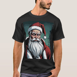 Apocalyptic Santa - Gritty Holiday Warrior T-Shirt