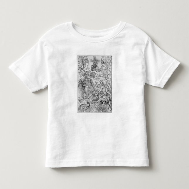 Apocalyptical scene toddler T-Shirt (Front)