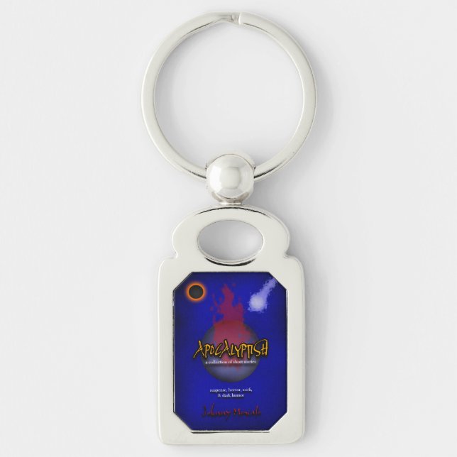 Apocalyptish Book Cover Key Ring (Front)
