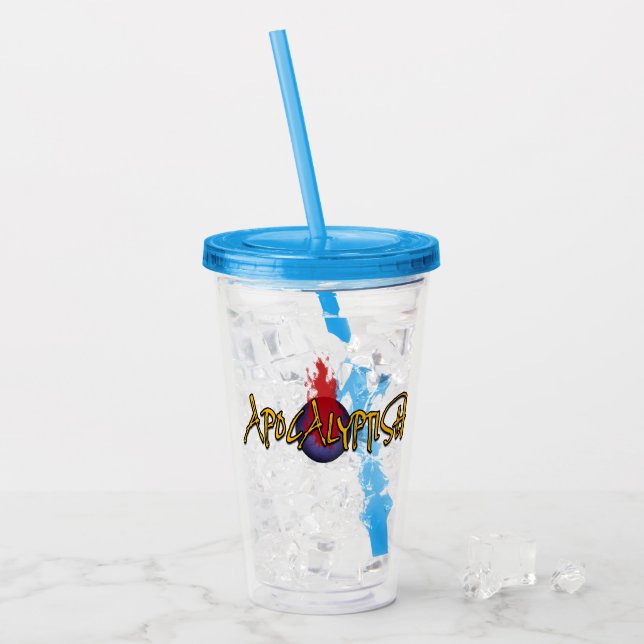 Apocalyptish Title Acrylic Tumbler (Front Ice)
