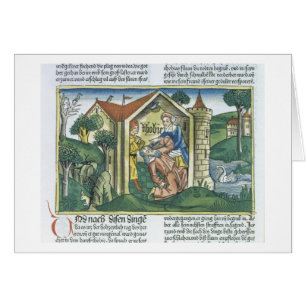 Apocrypha: Tobit is blinded by sparrow's droppings