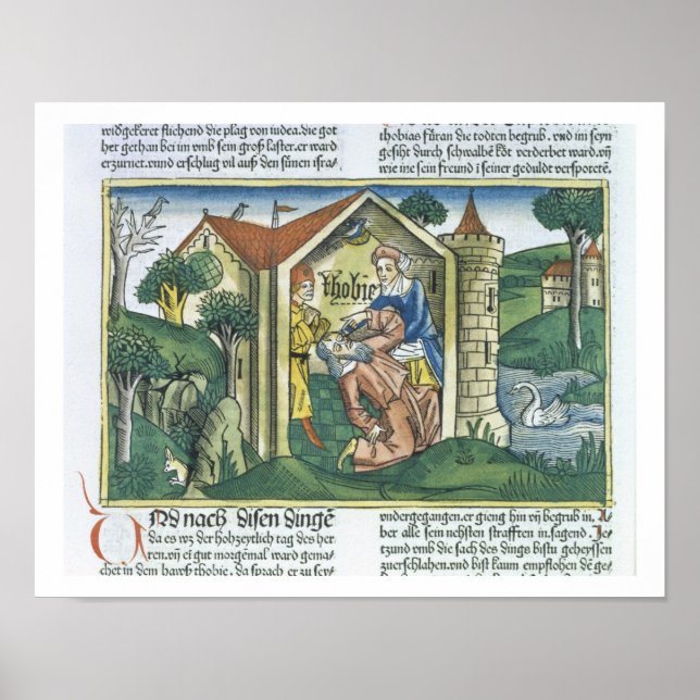 Apocrypha: Tobit is blinded by sparrow's droppings Poster (Front)