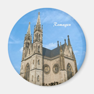Apollinaris Church in Remagen, Germany Magnet