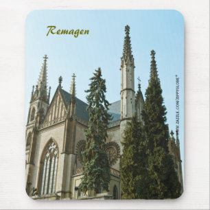 Apollinaris church in Remagen, Germany Mouse Mat