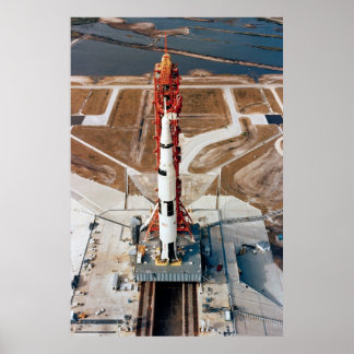 Apollo 10 on the Launch Pad Poster