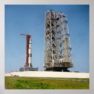 Apollo 10 on the Launch Pad Poster