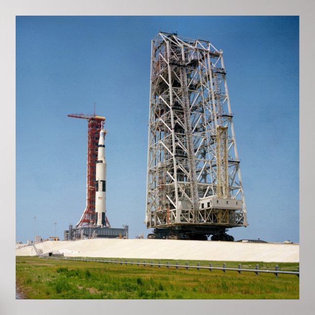 Apollo 10 on the Launch Pad Poster (Front)