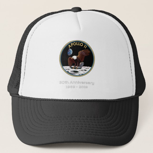 Apollo 11 50th Anniversary-2 Trucker Hat (Front)