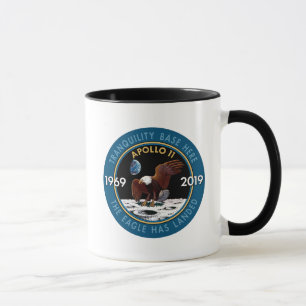 Apollo 11 50th Anniversary Mission Patch Insignia Mug