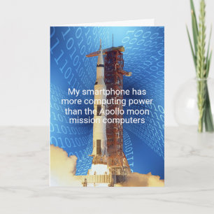 Apollo 11 Computing Power Card