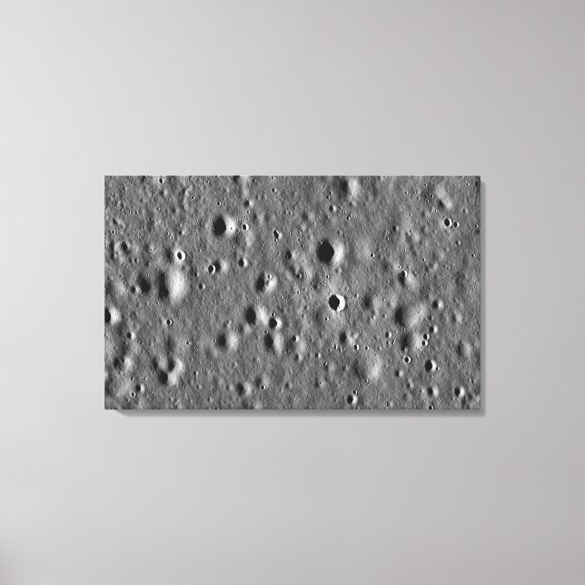 Apollo 11 landing site canvas print (Front)