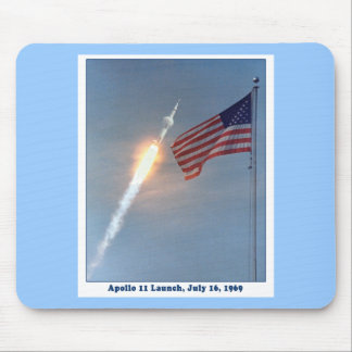 Apollo 11 Launch July 16, 1969 Mouse Mat