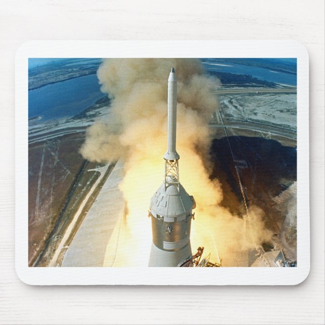 Apollo 11 Launch Mouse Mat (Front)