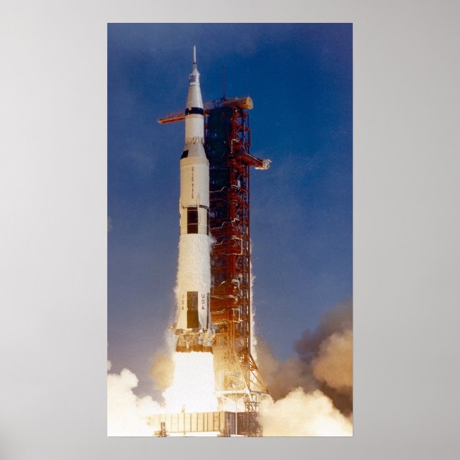 Apollo 11 Launch Poster (Front)