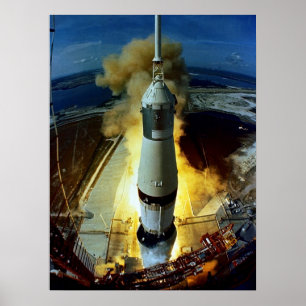 Apollo 11 Launch Poster