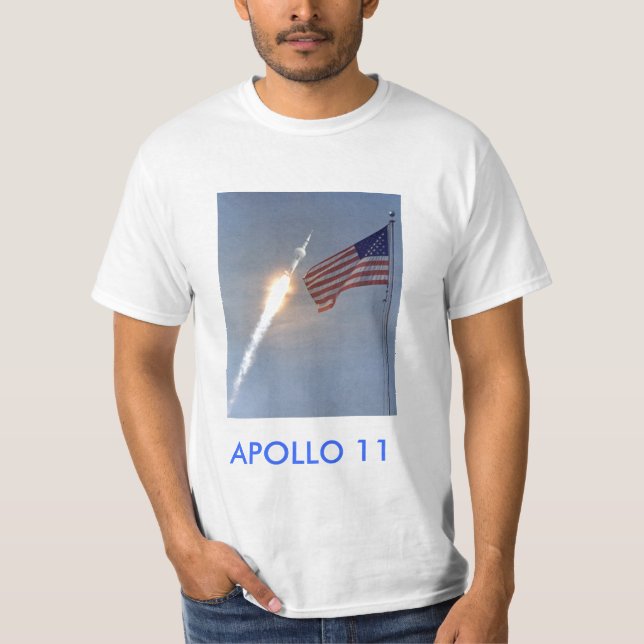 apollo 11 launch T-shirt (Front)