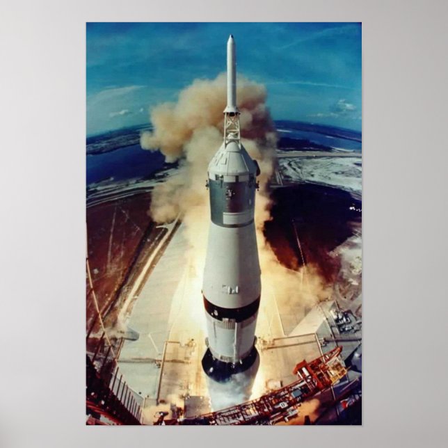 Apollo 11 Lift Off Poster (Front)