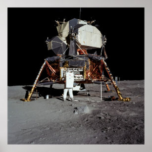 Apollo 11 Lunar Lander Poster