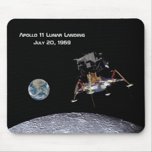 Apollo 11 Lunar Landing Mouse Mat