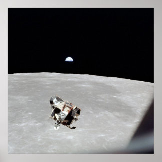 Apollo 11 Lunar Module Poster